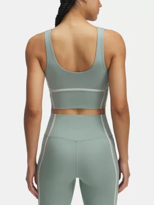 Дамски потник UNDER ARMOUR MERIDIAN PIPED CROP TANK 6003529-348 ЗЕЛЕНО