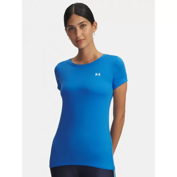  Дамска тениска UNDER ARMOUR TECH MESH SS 1328964-402 СИНЬО 