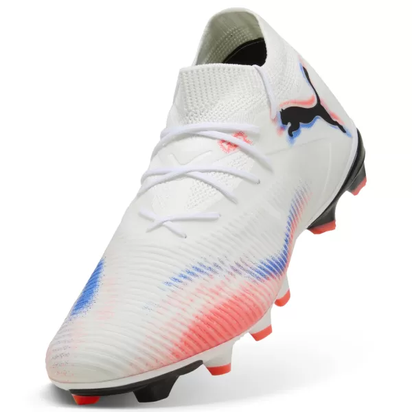  Мъжки обувки PUMA FUTURE 8 MATCH FG/AG 10859301 WHITE/ БЯЛО/ПУМА ЧЕРНО/СВЕТЕЩО ЧЕРВЕНО 