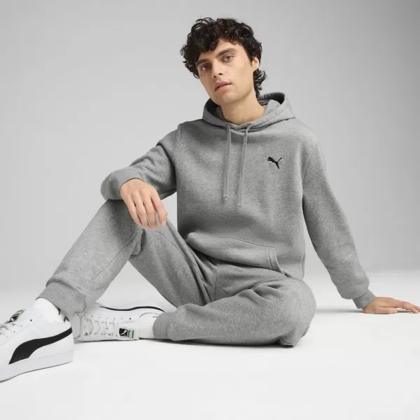  Мъжки суичър PUMA ESS HOODIE FL 68257803 СРЕДНО СИВ ПИРЕН 