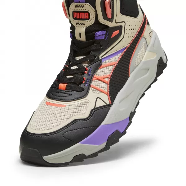  Ботуши PUMA TRINITY MID HYBRID 39232703 ГРАНОЛА/ЧЕРЕН/ОГНЕНА КОРАЛ 