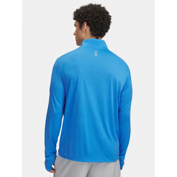  Мъжка тениска UNDER ARMOUR UA LAUNCH 1/4 ZIP 6005542-402 СИНЬО 