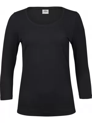 Дамска тениска TEE JAYS | TJ 460 ЧЕРЕН