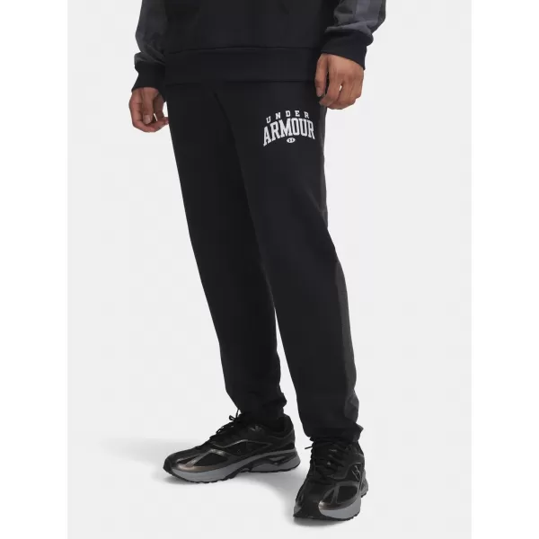  Мъжки спортен панталон UNDER ARMOUR UA RIVAL FLC CB PANTS 6003954-001 ЧЕРЕН 