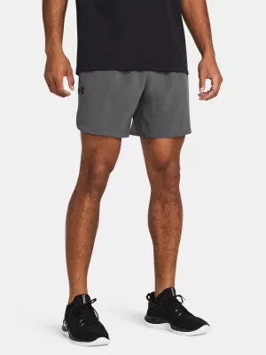 Мъжки шорти UNDER ARMOUR UA PEAK WOVEN SHORTS 1376782-025 СИВО