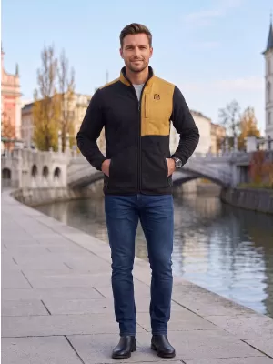 Мъжки поларен суичър ALTISPORT IKEG КЕХЛИБАР