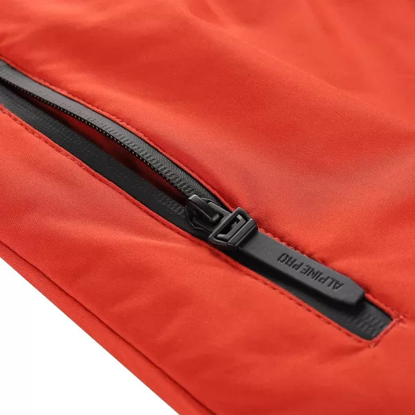  Дамско яке ALPINE PRO WERDA 2 ЧЕРВЕНО 