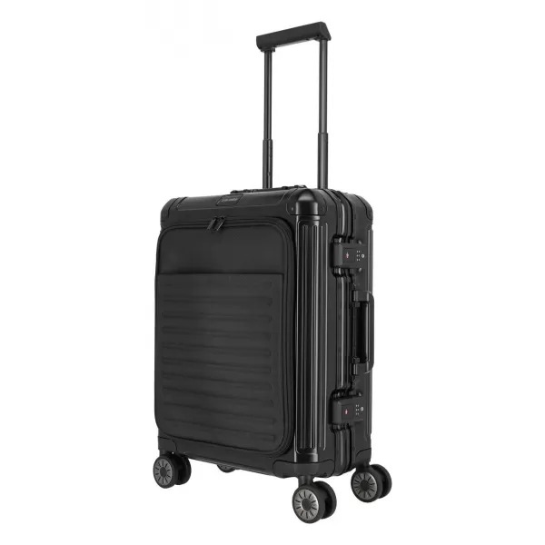  куфар TRAVELITE NEXT 4W S FRONT POCKET ЧЕРЕН 