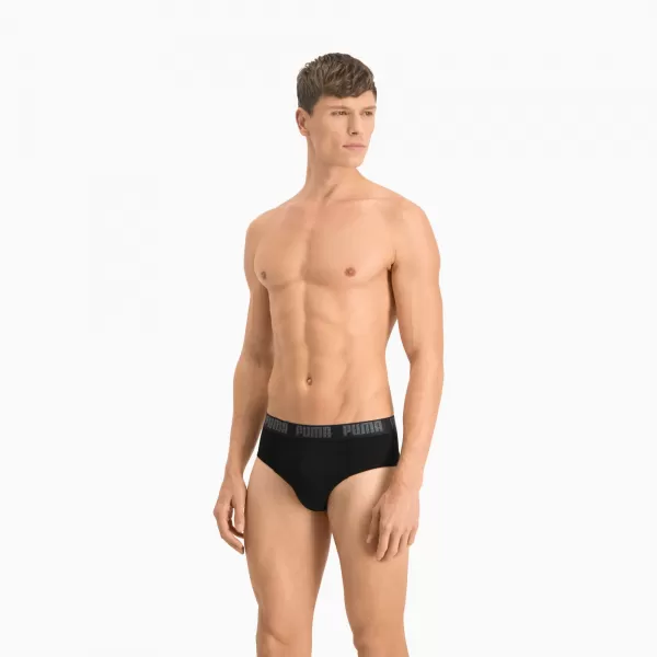  Мъжки брифи PUMA BASIC BRIEF 2P 88910006 ЧЕРНО/ЧЕРНО 