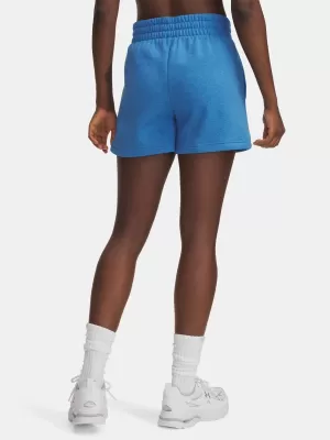 Дамски шорти UNDER ARMOUR RIVAL FLEECE SHORT 1382723-402 СИНЬО