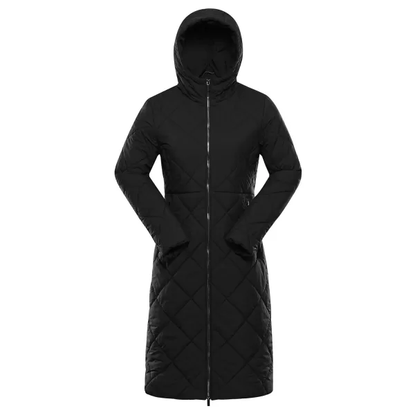  Палто ALPINE PRO STAWA ЧЕРНО 