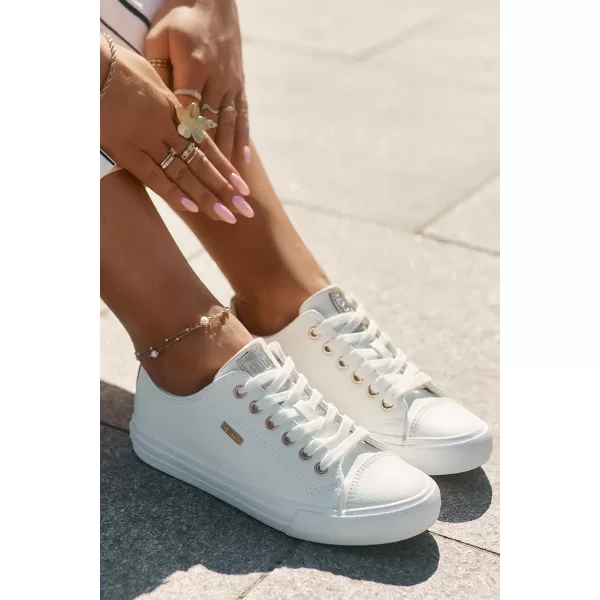  Дамски маратонки BIG STAR RR274748 WHITE Big Star Shoes 