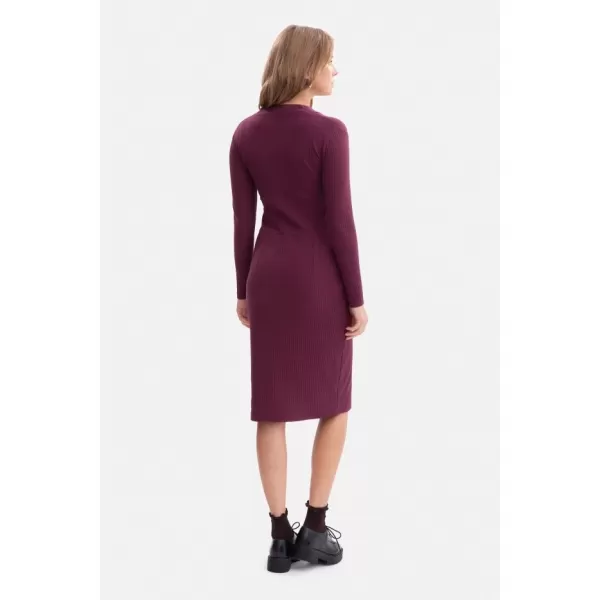  Рокля BEWEAR B307 СЛИВА 