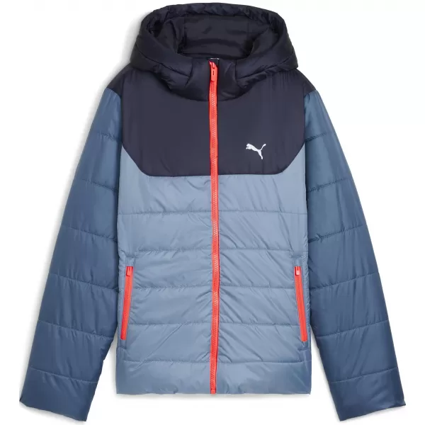  Яке PUMA ESS HOODED PADDED JACKET 68522634 ХЛАДНО СИНЬО 