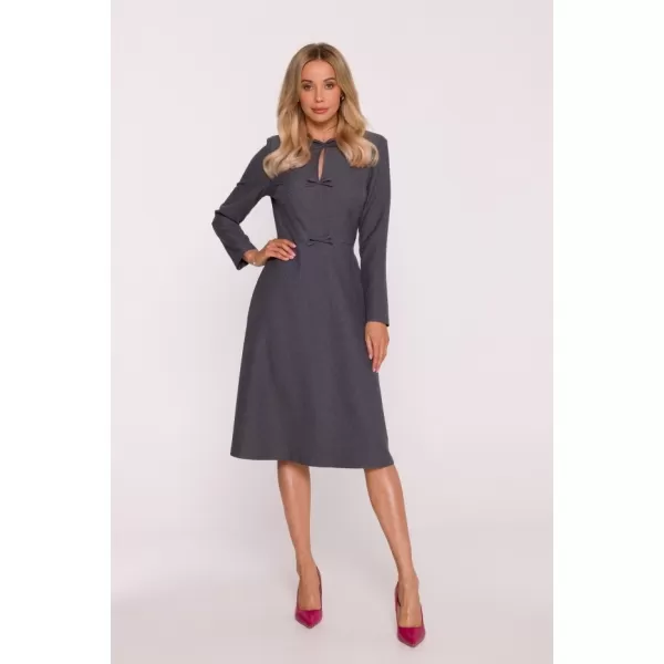  Рокля STYLOVE S413 СИВО 