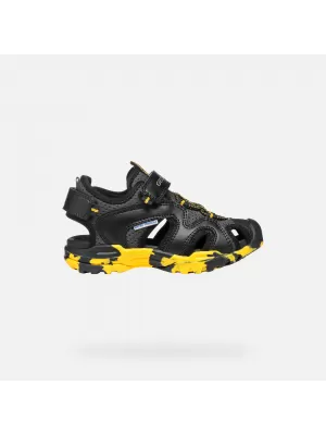 Сандали за момчета GEOX BOREALIS ЧЕРЕН