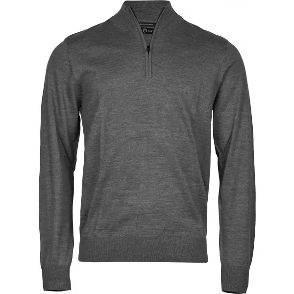  Мъжки пуловер TEE JAYS | TJ 6010 СИВ МЕЛАНЖ 