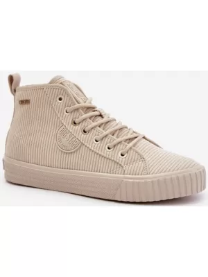 Дамски изолирани маратонки BIG STAR OO274771 BEIGE Big Star Shoes