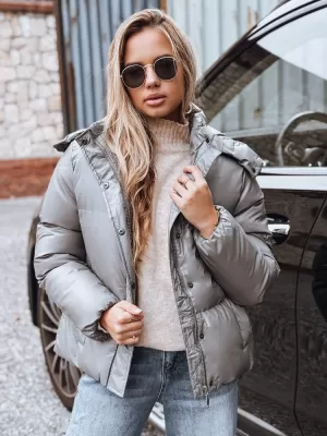 Дамско яке DSTREET TY5191 ТЪМНО СИВО