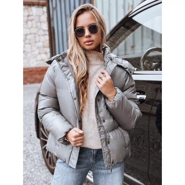  Дамско яке DSTREET TY5191 ТЪМНО СИВО 