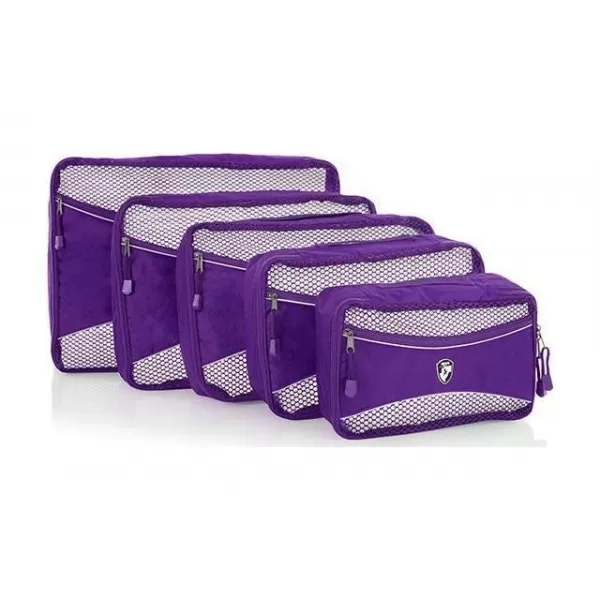  Комплект органайзери HEYS ECO PACKING CUBE 5PC SET II ЛИЛАВО 