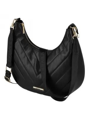 Дамска чанта TRAVELITE BARBARA COZY HOBO BAG ЧЕРЕН