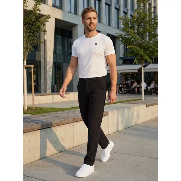  Мъжки панталон ALTISPORT ATS TROUSER SLIM-FIT ЧЕРЕН 