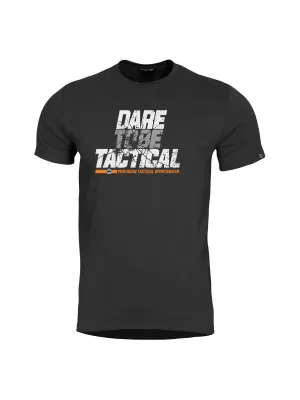 тениска PENTAGON AGERON DARE TO BE TACTICAL K09012 ЧЕРЕН