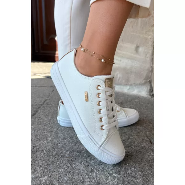  Дамски маратонки BIG STAR RR274748 WHITE Big Star Shoes 