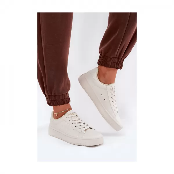  Дамски маратонки BIG STAR NN274578 BEIGE Big Star Shoes 