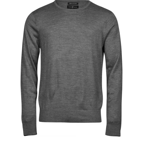  Мъжки пуловер TEE JAYS | TJ 6000 СИВ МЕЛАНЖ 
