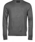 Мъжки пуловер TEE JAYS | TJ 6000 СИВ МЕЛАНЖ