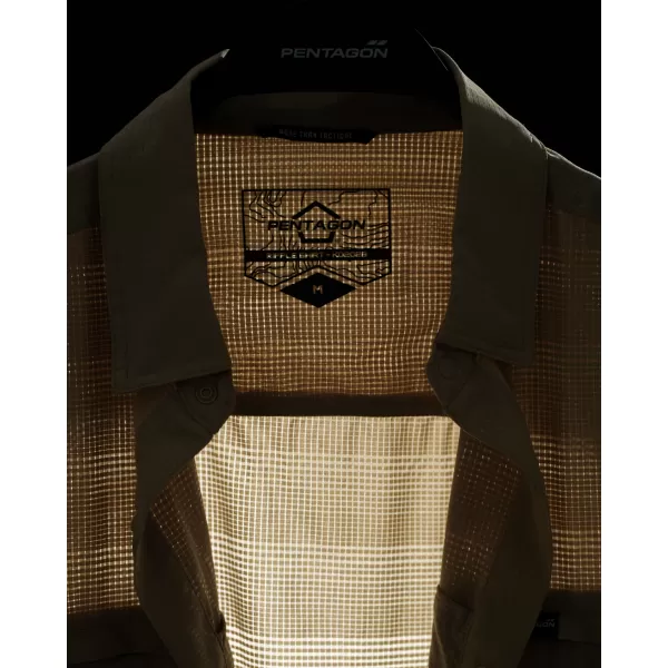  Мъжка риза PENTAGON RIPPLE SUNPROOF SHIRT K02028 ЧЕРЕН 