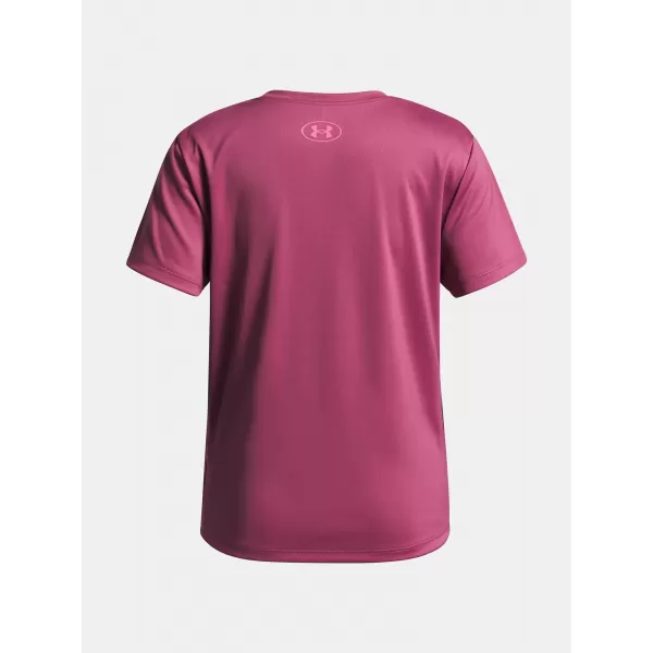 Тениска за момиче UNDER ARMOUR TECH VARSITY GRAPHIC SS 6007917-659 ЧЕРВЕНО 
