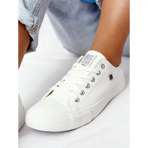  Дамски маратонки BIG STAR NN276001 WHITE Big Star Shoes 