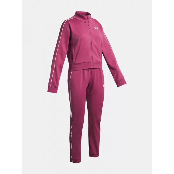  Момичешки комплект UNDER ARMOUR UA ICON KNIT CROP TRACKSUIT 1386528-659 ЧЕРВЕНО 