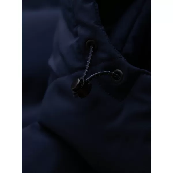  Мъжко зимно яке OMBRE OM-JAHP-0306 ТЪМНО СИНЬО 