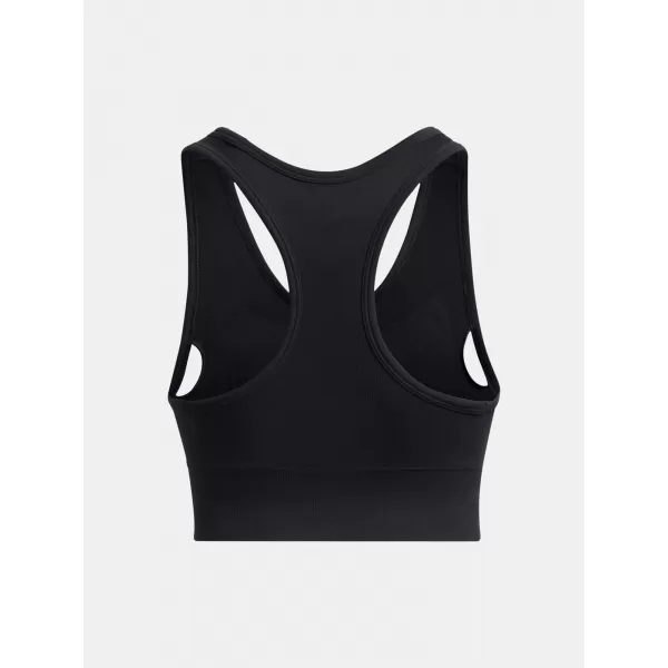 Дамски сутиен UNDER ARMOUR VANISH SEAMLESS MID BRA 1384419-001 ЧЕРЕН 