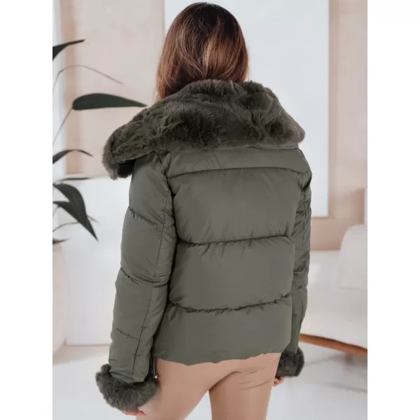  Дамско яке DSTREET TY5068 ЗЕЛЕНО 