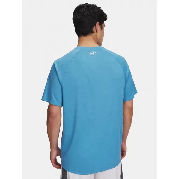  Мъжка тениска UNDER ARMOUR UA TECH TEXTURED SS 1382796-453 СИНЬО 