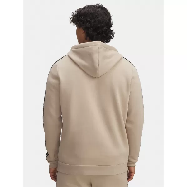  Мъжки суичър UNDER ARMOUR UA ICON FLEECE FZ TAPING 1390298-299 КАФЯВО 