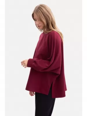 Дамски суичър BEWEAR B306 БОРДО