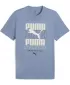 Риза PUMA GRAPHIC STACKED GRAPHIC TEE 68803834 ХЛАДНО СИНЬО