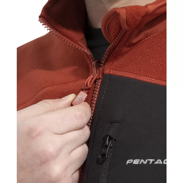  Мъжки суичър PENTAGON ATHOS 2.0 MEN΄S FLEECE JACKET K08047 КАФЯВО СИВО 