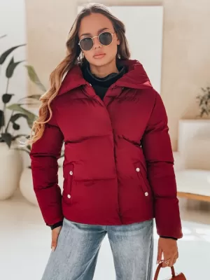 Дамско яке DSTREET TY4957 КЛАРЕТ