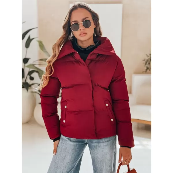  Дамско яке DSTREET TY4957 КЛАРЕТ 