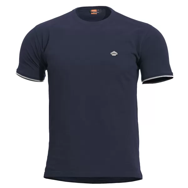  тениска PENTAGON LEVANTES CREWNECK STRIPES K09026 МОРСКО СИНЬО 