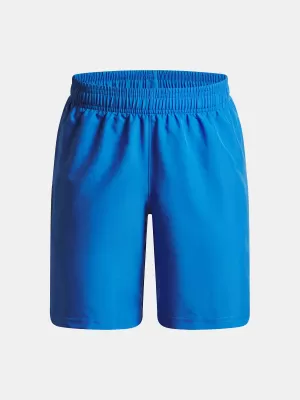 Къси панталонки за момчета UNDER ARMOUR UA TECH WOVEN WORDMARK SHORT 1383341-402 СИНЬО