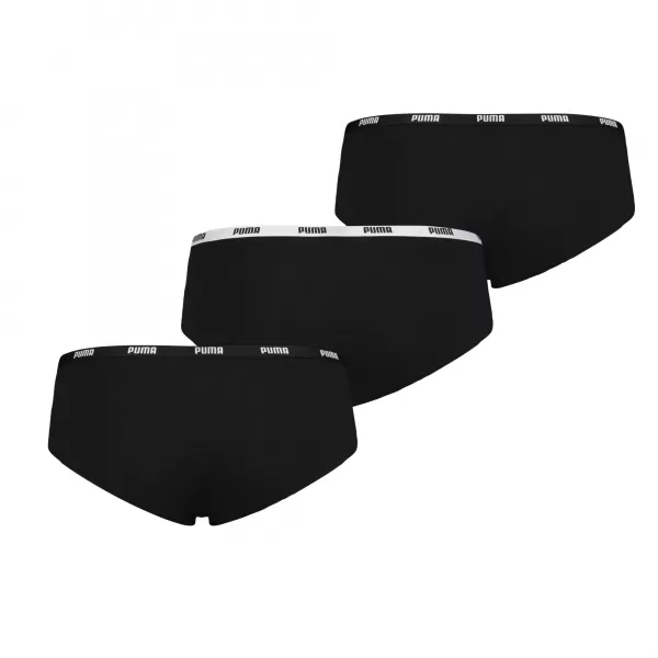  Бикини PUMA HIPSTER 3P PACK 90759202 ЧЕРНО 