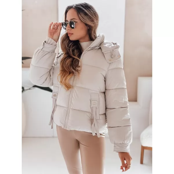  Дамско яке DSTREET TY5066 БЕЖОВО 